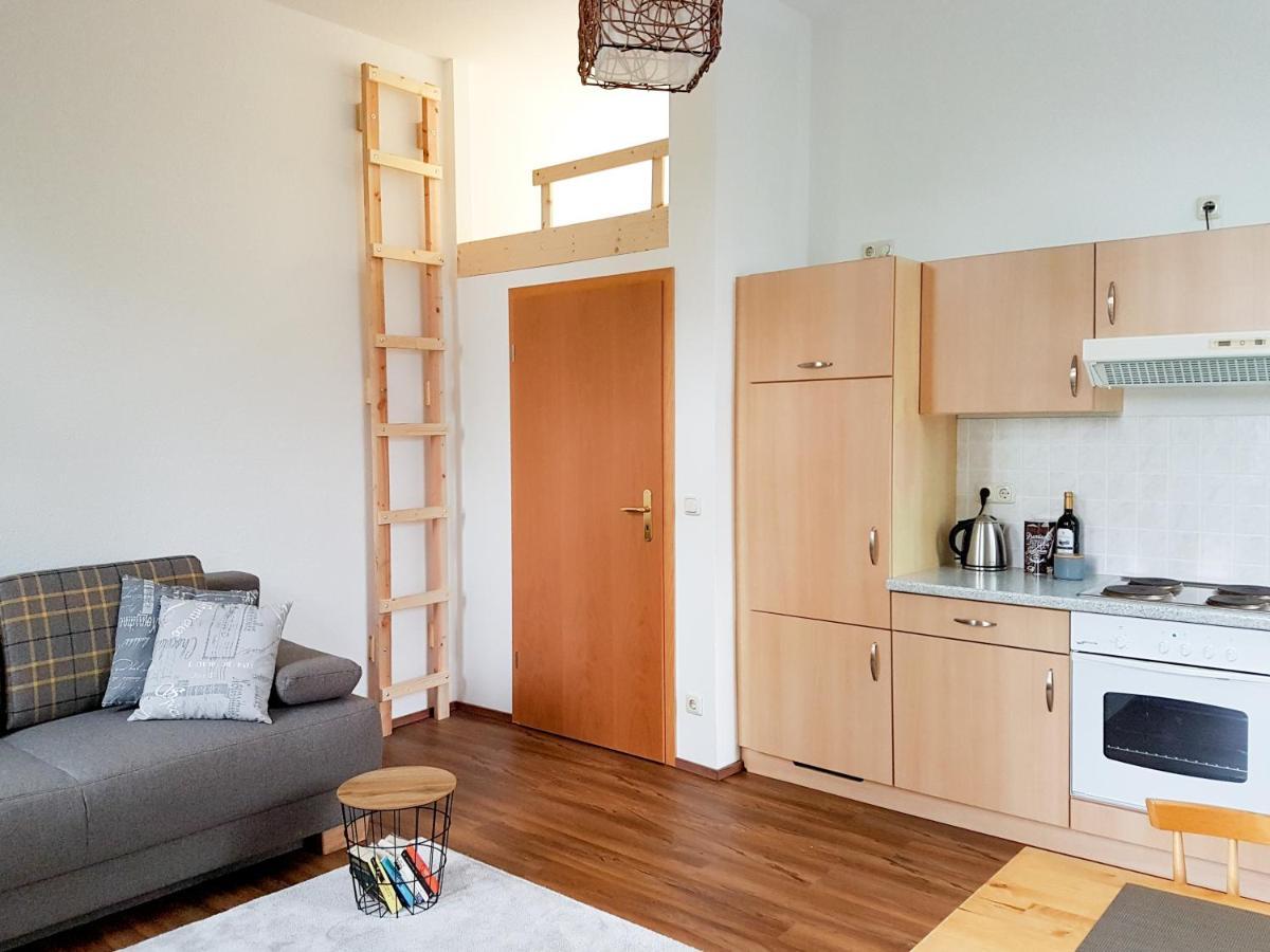 Stilvolle 1-Raum-Wohnung zentral, ruhig gelegen Dresden Exterior foto