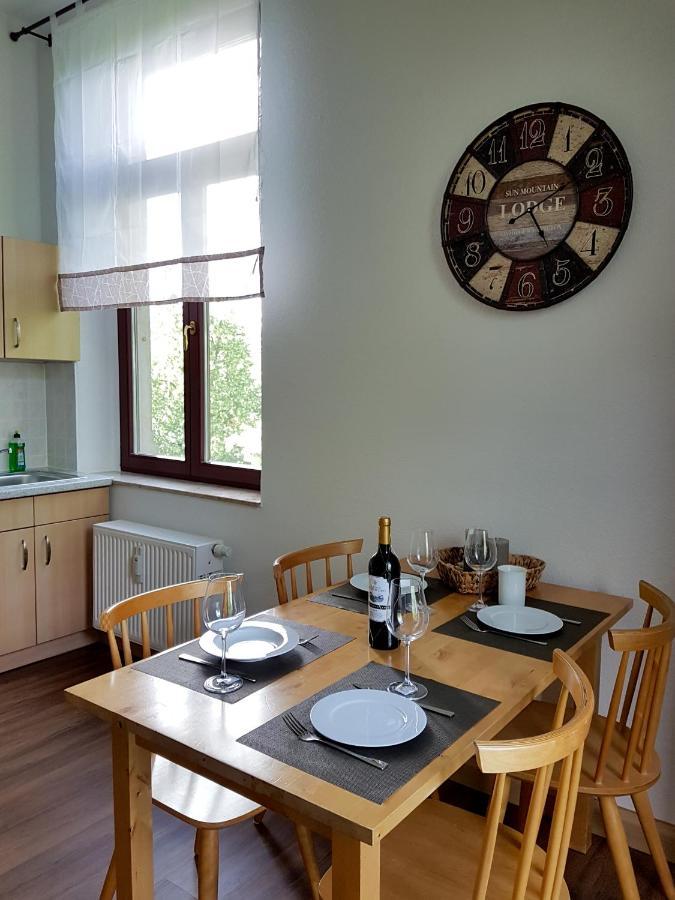 Stilvolle 1-Raum-Wohnung zentral, ruhig gelegen Dresden Exterior foto