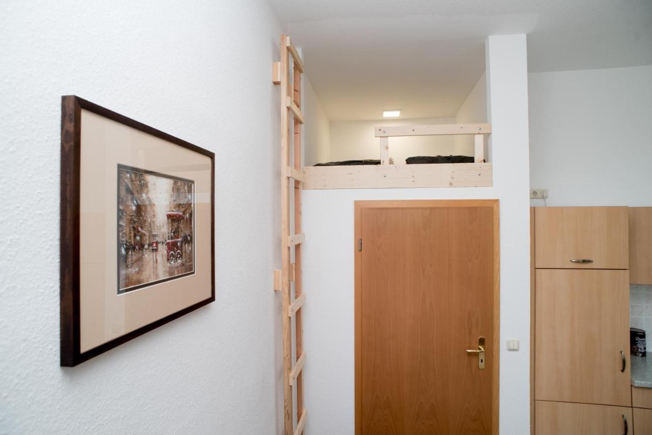 Stilvolle 1-Raum-Wohnung zentral, ruhig gelegen Dresden Exterior foto