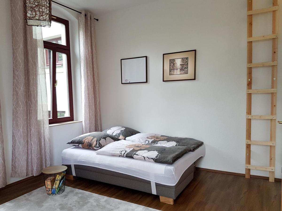 Stilvolle 1-Raum-Wohnung zentral, ruhig gelegen Dresden Exterior foto