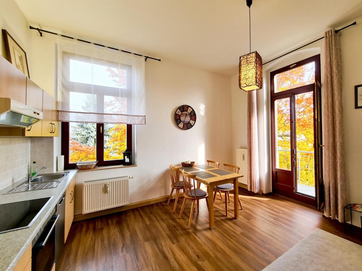 Stilvolle 1-Raum-Wohnung zentral, ruhig gelegen Dresden Exterior foto