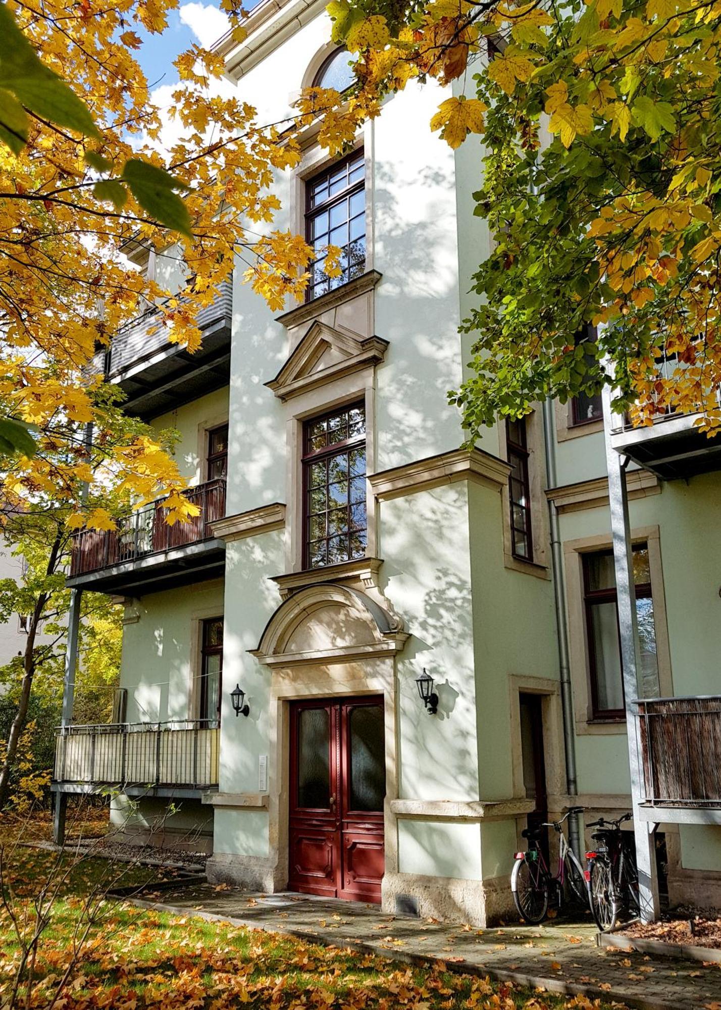 Stilvolle 1-Raum-Wohnung zentral, ruhig gelegen Dresden Exterior foto